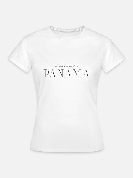 Ich liebe Panama - Frauen T-Shirt - Weiß