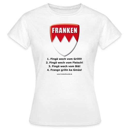 tshirt frankengrillmeister - Frauen T-Shirt