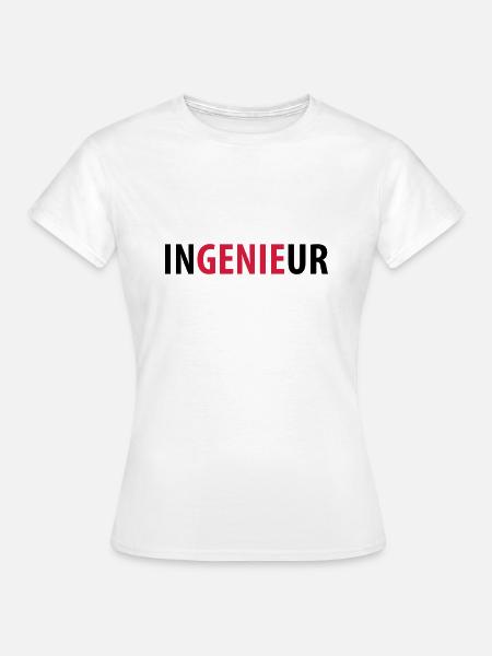 inGENIEur - Frauen T-Shirt - Weiß