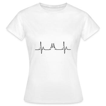 2541614 11825322 koeln - Frauen T-Shirt - Weiß - Vorne - AI Model Female 172 dark (172cm)