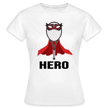 Tennis Tennis Match Match Ball - T-shirt Femme - blanc - Devant - AI Model Female 172 dark (172cm)