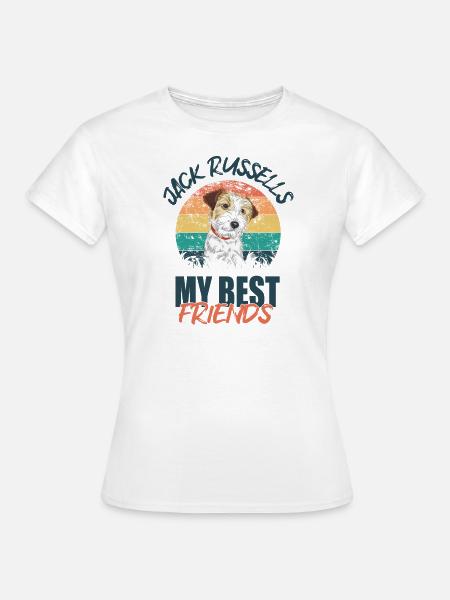 Jack Russell - Frauen T-Shirt - Weiß