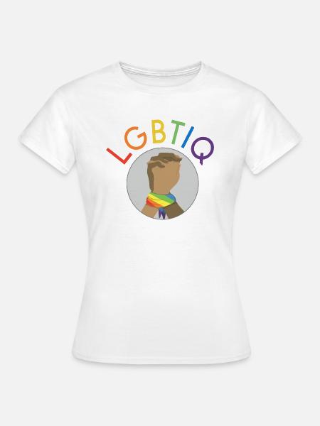 LGBTIQ Gay Pride Stay together Pray Love - Frauen T-Shirt - Weiß