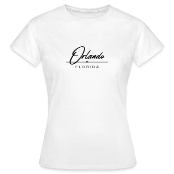 Orlando Florida - Frauen T-Shirt - Weiß - Vorne - AI Model Female 172 dark (172cm)