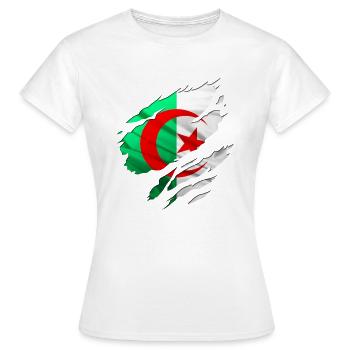 afrika algéria algerie - Frauen T-Shirt - Weiß - Vorne - AI Model Female 172 dark (172cm)