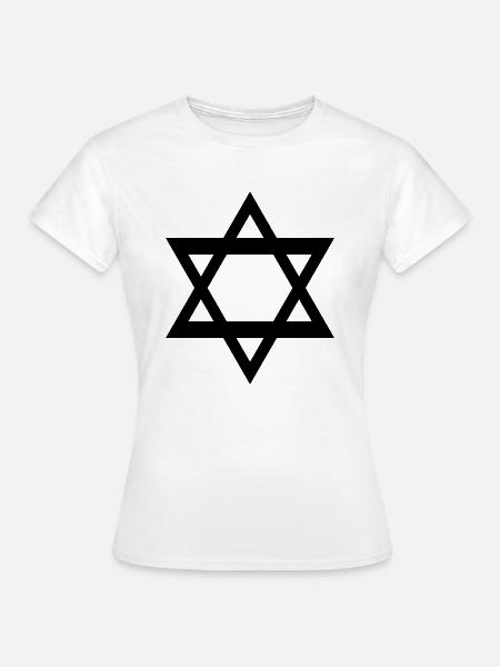 star_of_david - Frauen T-Shirt - Weiß