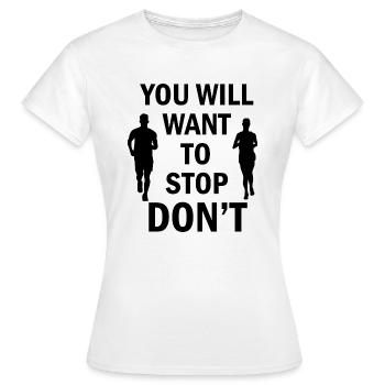 Fußball Football - T-shirt Femme - blanc - Devant - AI Model Female 172 dark (172cm)