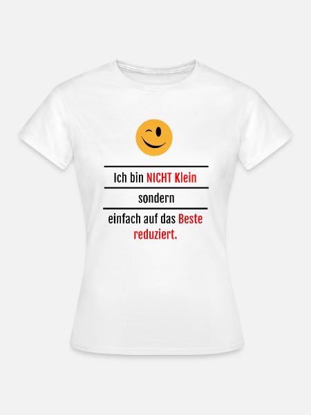 Größen Witz - Frauen T-Shirt - Weiß