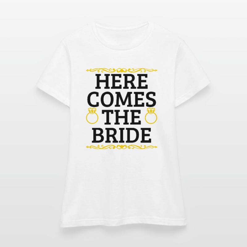 Braut Bride Design Pull-on Shirt, Pullover, Top.. Frauen T-Shirt