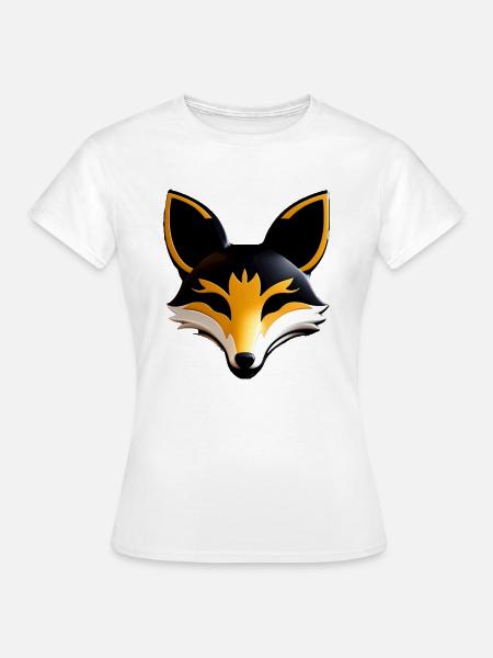 Fennec-Logo - Frauen T-Shirt - Weiß