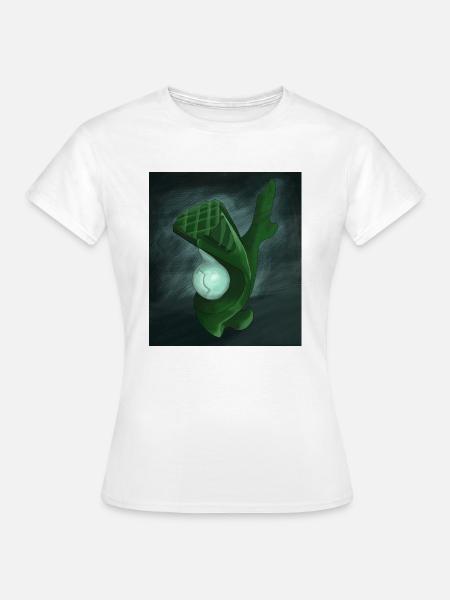 Abstrakte Skulptur - Frauen T-Shirt - Weiß