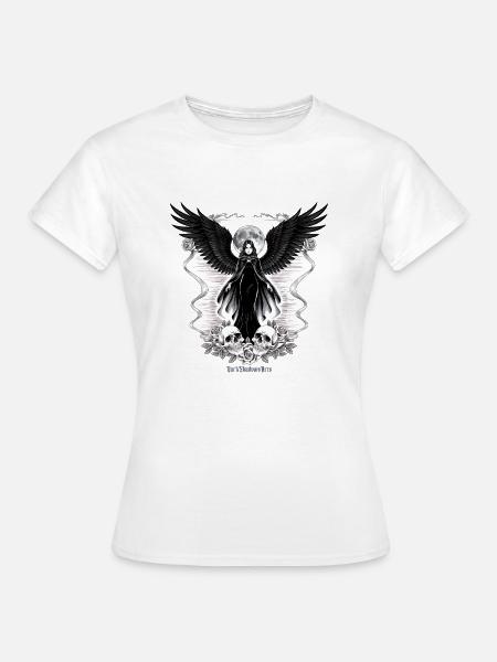 Engel der Dunkelheit - Frauen T-Shirt - Weiß