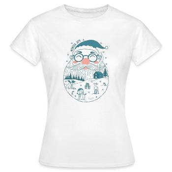 Winter Joy - Women's T-Shirt - white - Front - AI Model Female 172 dark (172cm)