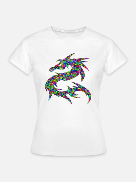 Dragon - Frauen T-Shirt - Weiß