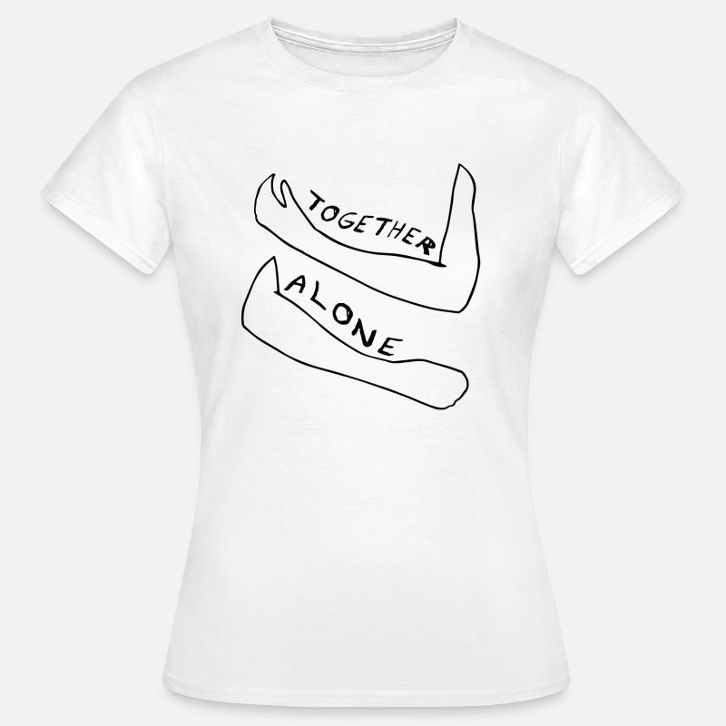 together allone - Women's T-Shirt - white