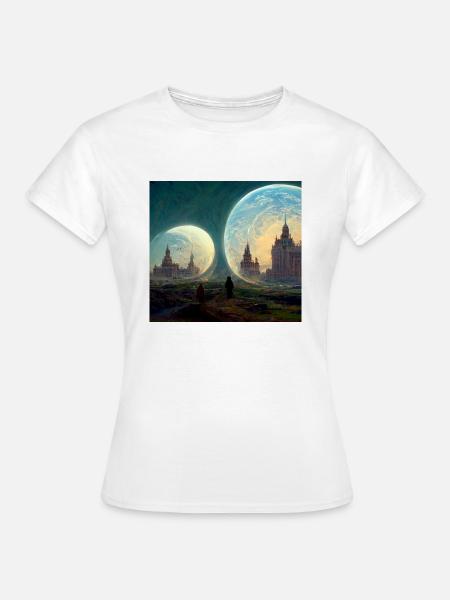 Parallele Welten - Frauen T-Shirt - Weiß