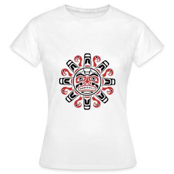 Maori - T-shirt Femme - blanc - Devant - AI Model Female 172 dark (172cm)