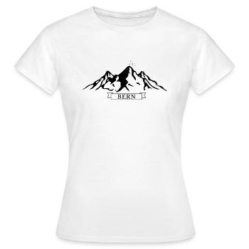 Suisse - Berne - Suisse - Suisse - T-shirt Femme - blanc - Devant - AI Model Female 172 dark (172cm)