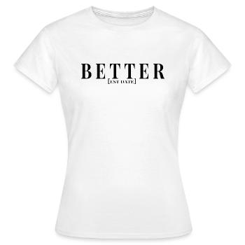 Mieux ensemble - T-shirt Femme - blanc - Devant - AI Model Female 172 dark (172cm)