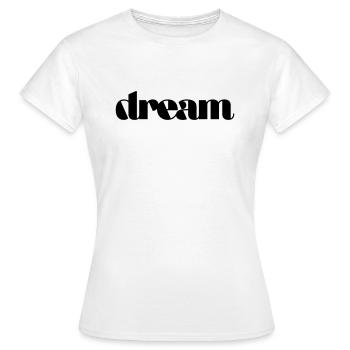 Rêve - T-shirt Femme - blanc - Devant - AI Model Female 172 dark (172cm)