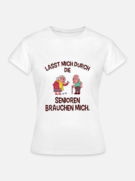 Altenpflege Pfleger - Frauen T-Shirt - Weiß