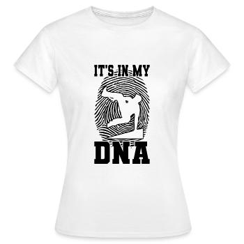 Parkour runner Parkour - T-shirt Femme - blanc - Devant - AI Model Female 172 dark (172cm)