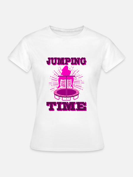 Trampolin - Frauen T-Shirt - Weiß