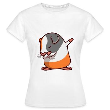cobayes - T-shirt Femme - blanc - Devant - AI Model Female 172 dark (172cm)