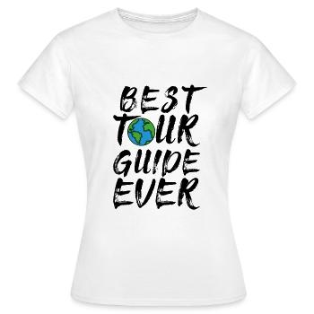 courrier - T-shirt Femme - blanc - Devant - AI Model Female 172 dark (172cm)