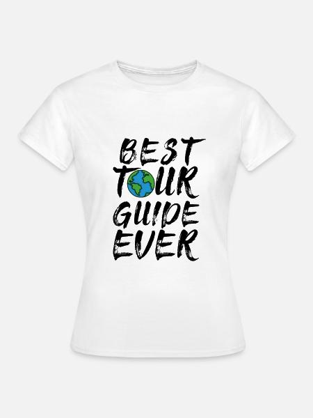 Reiseleiter - Frauen T-Shirt - Weiß