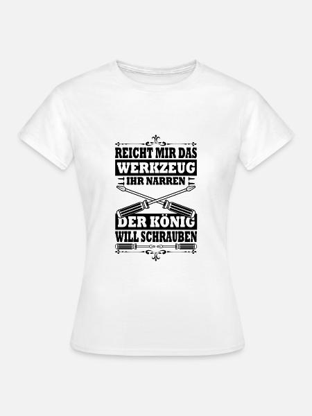 Heimwerker - Frauen T-Shirt - Weiß