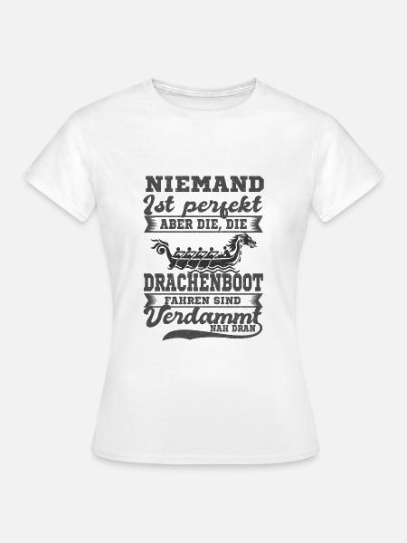 Drachenboot - Frauen T-Shirt - Weiß