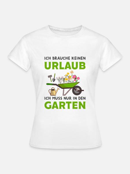 Gärtner - Frauen T-Shirt - Weiß