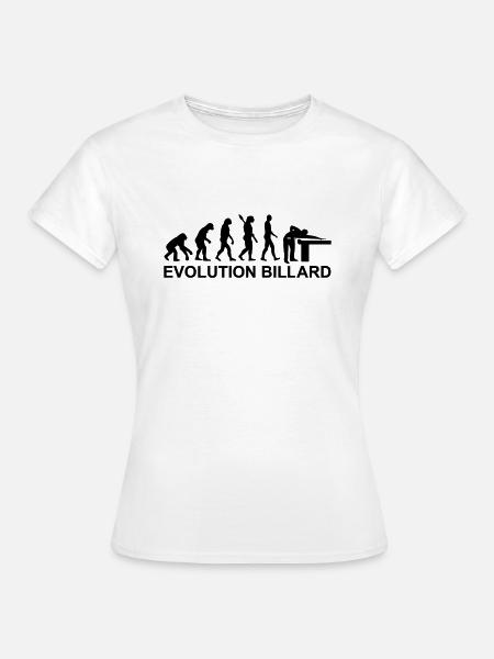 Billard - Frauen T-Shirt - Weiß