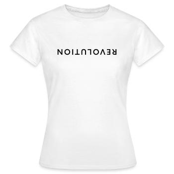 Révolution - T-shirt Femme - blanc - Devant - AI Model Female 172 dark (172cm)