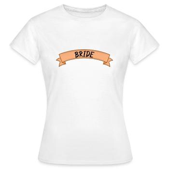 Bachelor Party Bride Hen Party - Women's T-Shirt - white - Front - AI Model Female 172 dark (172cm)