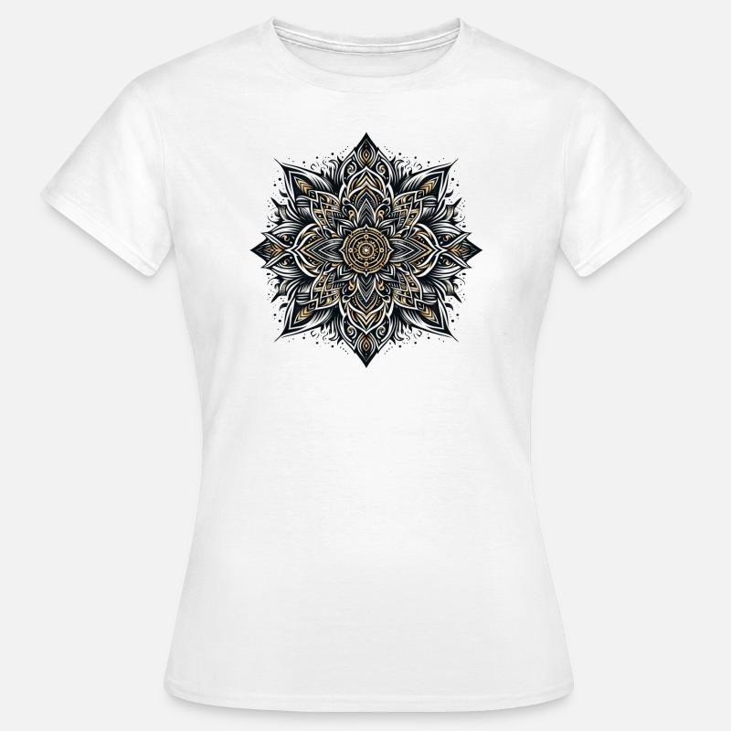 Mandala Harmony move - Women's T-Shirt - white