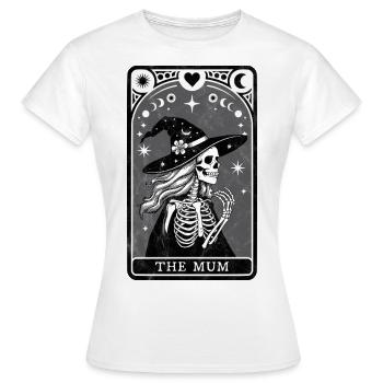 Tarot-Mutter - Frauen T-Shirt - Weiß - Vorne - AI Model Female 172 dark (172cm)