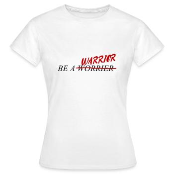 Warrior - T-shirt Femme - blanc - Devant - AI Model Female 172 dark (172cm)