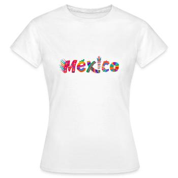 Mexico - Fiesta Party - Frauen T-Shirt - Weiß - Vorne - AI Model Female 172 dark (172cm)