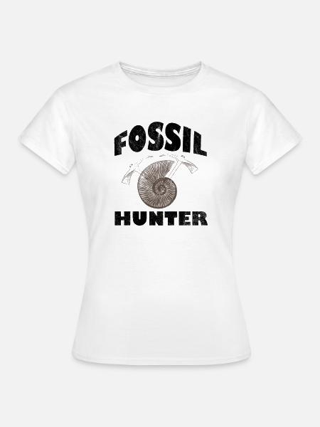 Fossilien Suche Ausdauer - Frauen T-Shirt - Weiß