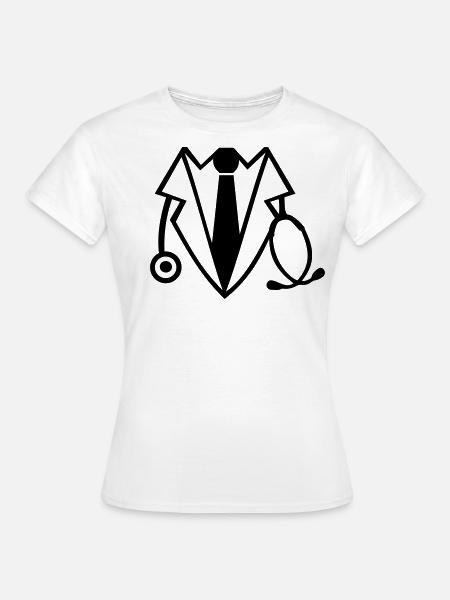 Arzt - Frauen T-Shirt - Weiß