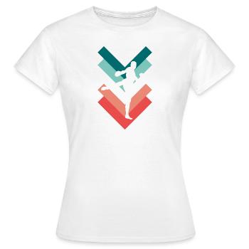 Kickboxer - T-shirt Femme - blanc - Devant - AI Model Female 172 dark (172cm)