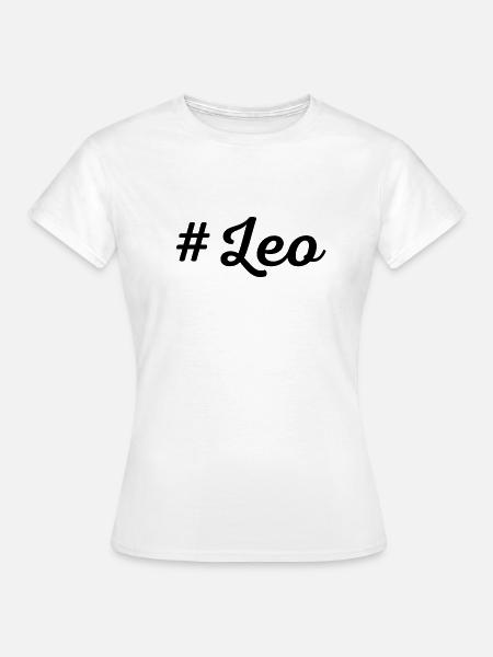#Löwe - Frauen T-Shirt - Weiß