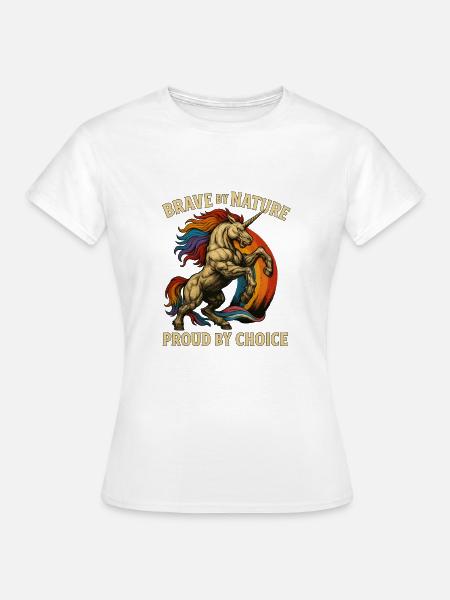 Brave by Nature - Frauen T-Shirt - Weiß