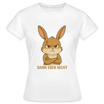 Grummel-Häschen - T-shirt Femme - blanc - Devant - AI Model Female 172 dark (172cm)