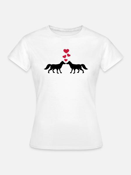 Fuchs - Frauen T-Shirt - Weiß