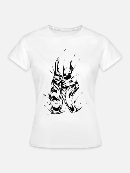 Ballett Ballerina - Frauen T-Shirt - Weiß