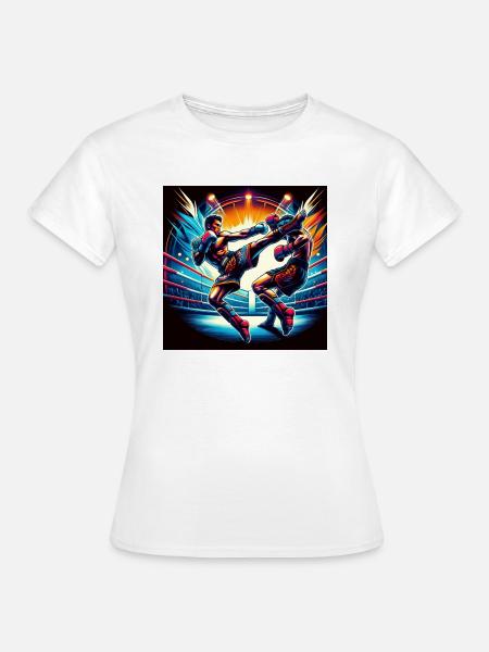Kampfgeist - Frauen T-Shirt - Weiß