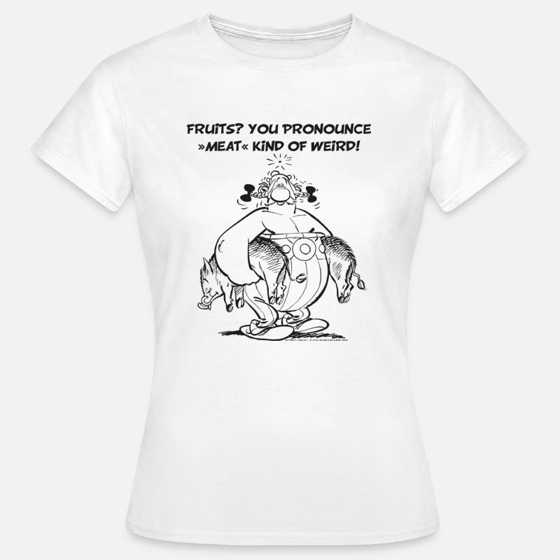 Asterix & Obelix - Fruits? - Maglietta da donna - bianco